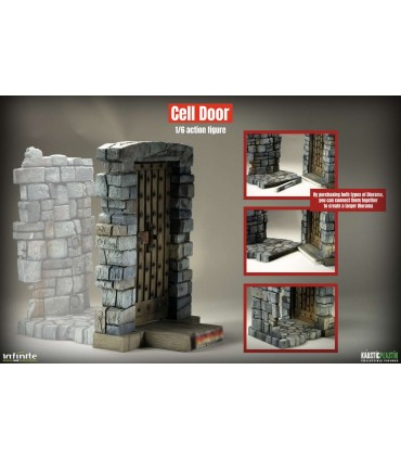 THE CASTLE DOOR  1/6 DIORAMA KAUSTIK PLASTIK