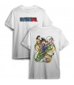 CAMISETA DRAGON BALL TODOS BLANCA