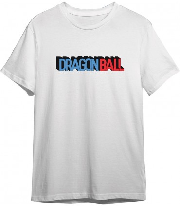 CAMISETA DRAGON BALL TODOS BLANCA