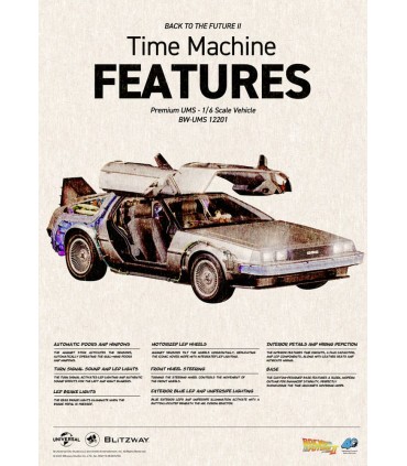 DELOREAN TIME MACHINE BTTF 2 BLITZWAY