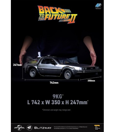 DELOREAN TIME MACHINE BTTF 2 BLITZWAY
