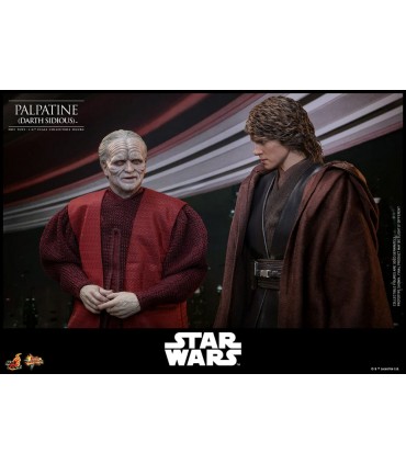 PALPATINE STAR WARS EPISODIO 3 HOT TOYS