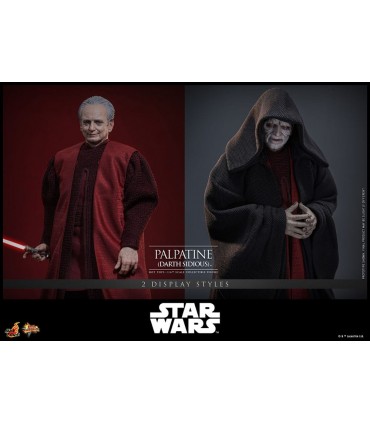 PALPATINE STAR WARS EPISODIO 3 HOT TOYS