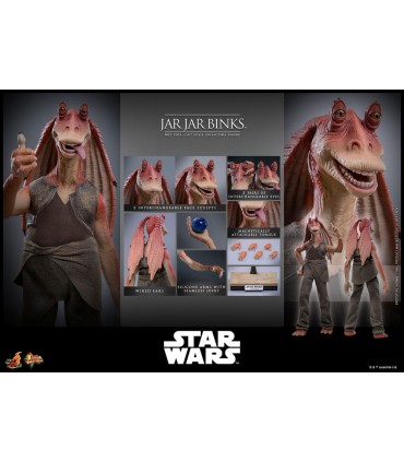 JAR JAR BINKS STAR WARS HOT TOYS
