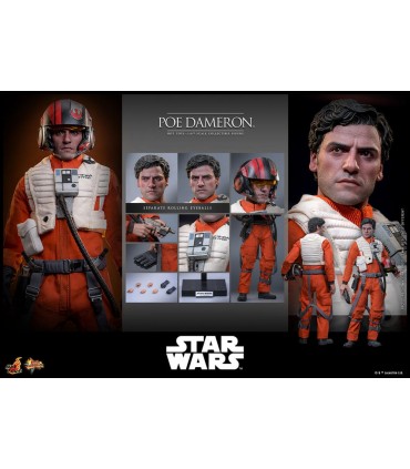 POE DAMERON STAR WARS HOT TOYS