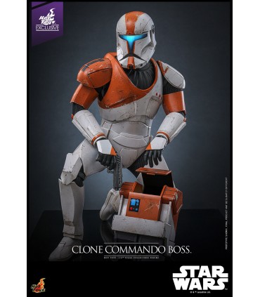 CLONE COMMANDO BOSS  EXCLUSIVE HOT TOYS