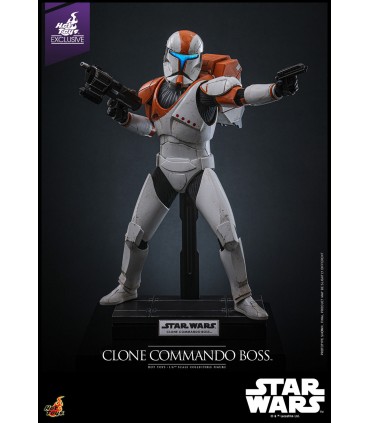 CLONE COMMANDO BOSS  EXCLUSIVE HOT TOYS
