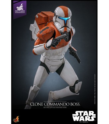 CLONE COMMANDO BOSS  EXCLUSIVE HOT TOYS