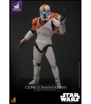 CLONE COMMANDO BOSS  EXCLUSIVE HOT TOYS