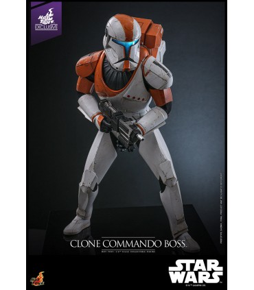 CLONE COMMANDO BOSS  EXCLUSIVE HOT TOYS