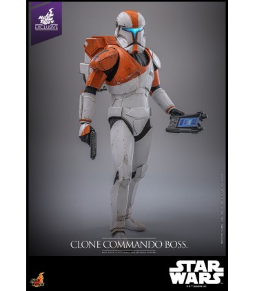 CLONE COMMANDO BOSS  EXCLUSIVE HOT TOYS