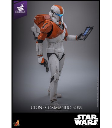 CLONE COMMANDO BOSS  EXCLUSIVE HOT TOYS