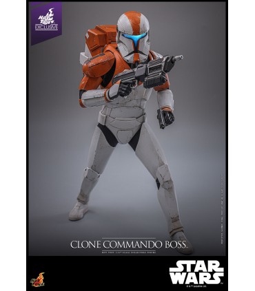 CLONE COMMANDO BOSS  EXCLUSIVE HOT TOYS
