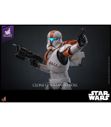 CLONE COMMANDO BOSS  EXCLUSIVE HOT TOYS