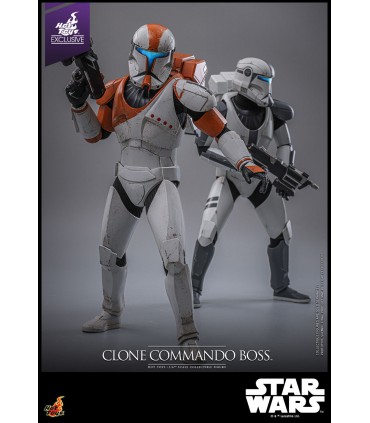 CLONE COMMANDO BOSS  EXCLUSIVE HOT TOYS