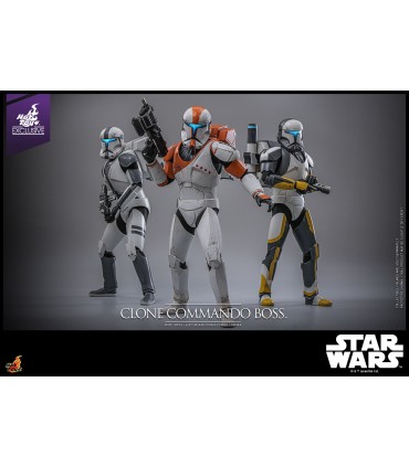 CLONE COMMANDO BOSS  EXCLUSIVE HOT TOYS