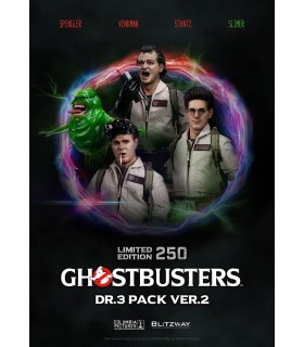 PACK PREMIUM 3 CAZAFANTASMAS+ SLIMER   1/6 BLITZWAY