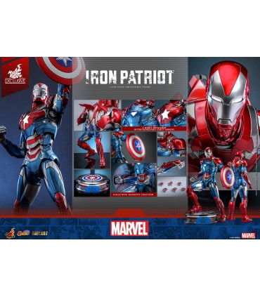 IRON PATRIOT HOT TOYS EXCLUSIVE