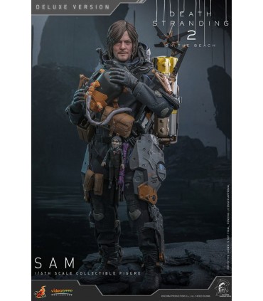 SAM DEATH STRANDING 2 ON THE BEACH DELUXE HOT TOYS