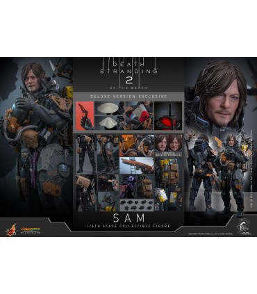 SAM DEATH STRANDING 2 ON THE BEACH DELUXE HOT TOYS