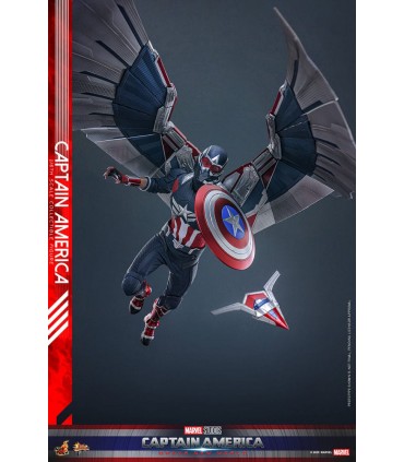 CAPITAN AMERICA BRAVE NEW WOLRD HOT TOYS