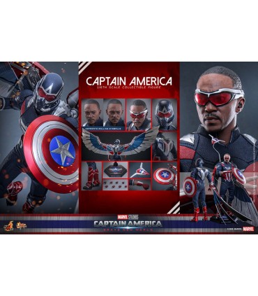 CAPITAN AMERICA BRAVE NEW WOLRD HOT TOYS