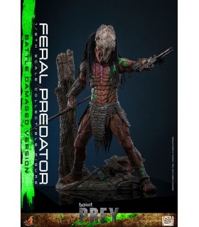 FERAL PREDATOR BATTLE DAMAGED HOT TOYS