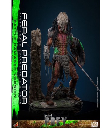 FERAL PREDATOR BATTLE DAMAGED HOT TOYS