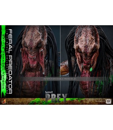 FERAL PREDATOR BATTLE DAMAGED HOT TOYS