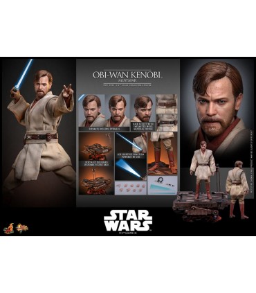 OBI WAN KENOBI MUSTAFAR HOT TOYS