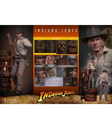 INDIANA JONES TEMPLE OF DOOM DELUXE  VERSION HOT TOYS