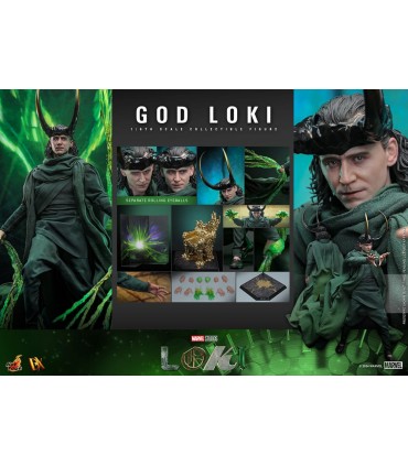 GOD LOKI DX HOT TOYS
