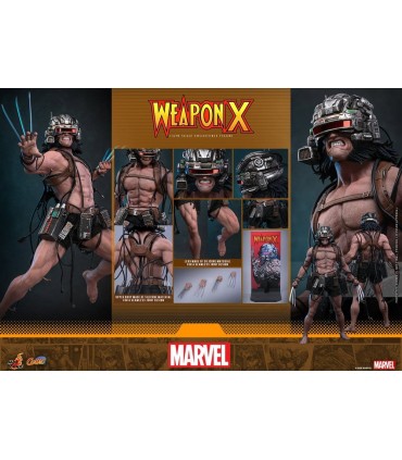 WEAPON X31 MARVEL COMIC HOT TOYS