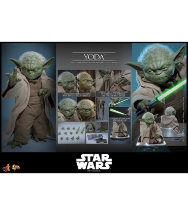 YODA MASTER , LA VENGANZA DE LOS SITH HOT TOYS