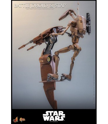 BATTLE DROID & STAP THE PHANTOM MENACE HOT TOYS