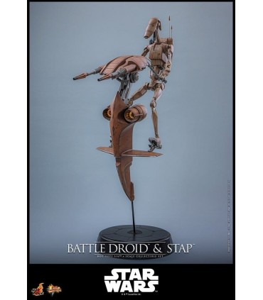 BATTLE DROID & STAP THE PHANTOM MENACE HOT TOYS