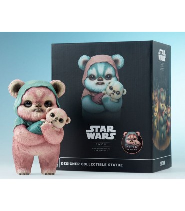copy of EWOK BY MAD GRAVES PINK VARIANT 18 CM