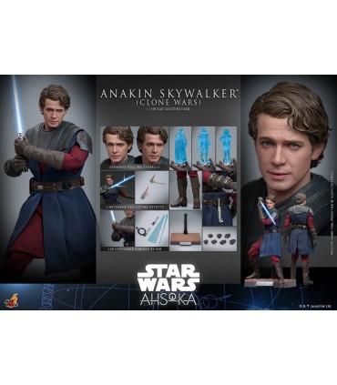 ANAKIN SKYWALKER CLONE WARS HOT TOYS