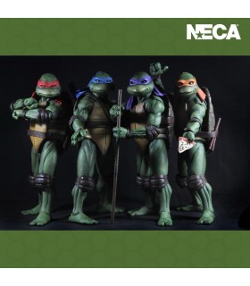 TORTUGAS NINJA PACK 1/4 TMTNT 1990 NECA 1/4 SCALE