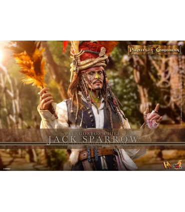 JACK SPARROW DX PELOGOSTOS HOT TOYS