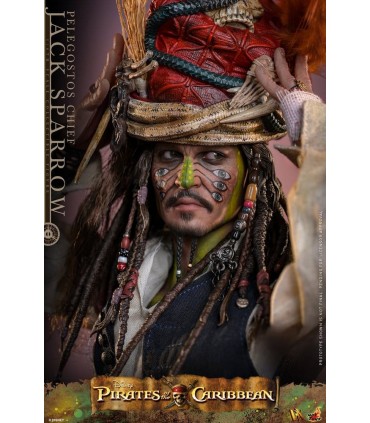 JACK SPARROW DX PELOGOSTOS HOT TOYS