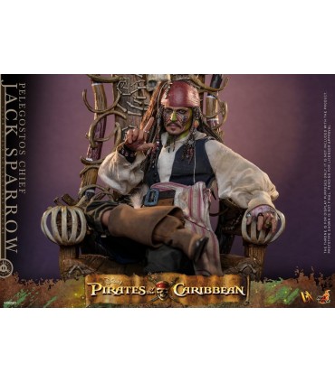 JACK SPARROW DX PELOGOSTOS HOT TOYS