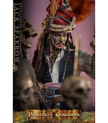 JACK SPARROW DX PELOGOSTOS HOT TOYS