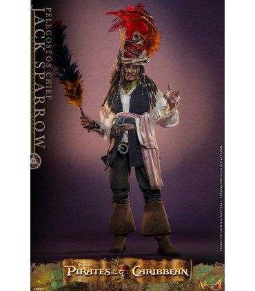 JACK SPARROW DX PELOGOSTOS HOT TOYS