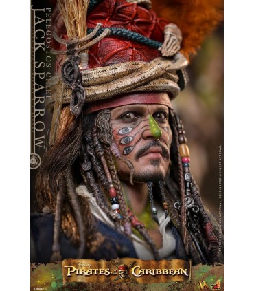 JACK SPARROW DX PELOGOSTOS HOT TOYS