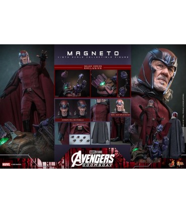 MAGNETO DOOMSDAY DELUXE VERSION  1/6 HOT TOYS
